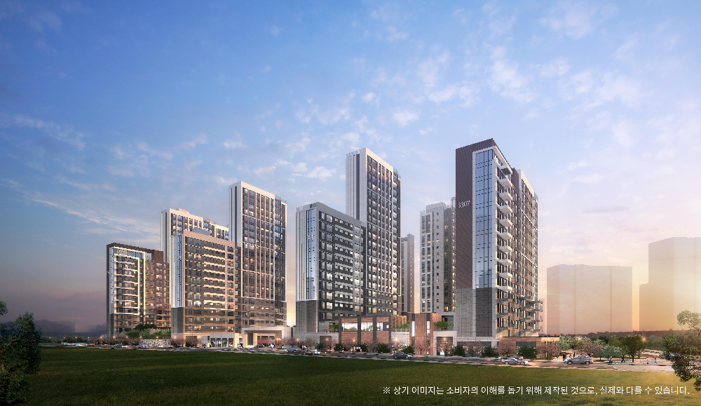 평택 고덕 우미린 더 프리미어 투시도.