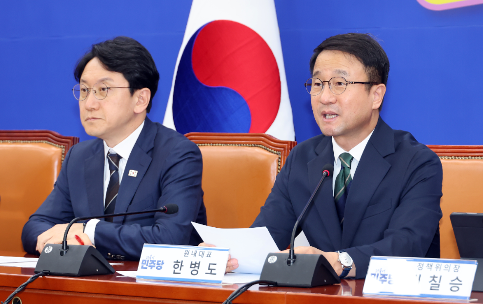 발언하는 한병도 원내대표(사진=연합뉴스)