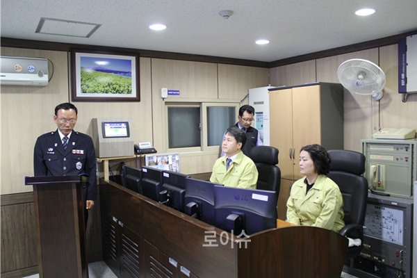 ▲김주현법무부차관4월29일제주교도소재난대응시스템안전점검(사진=법무부)