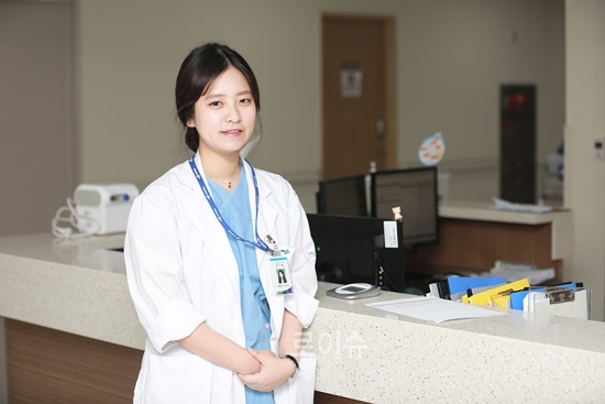 정다슬간호사(사진=부산대병원)