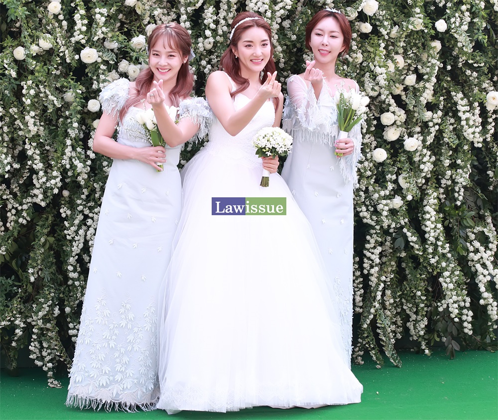 [포토] 유진-바다-슈, '원조 요정들의 아름다운 화이트 드레스!'
