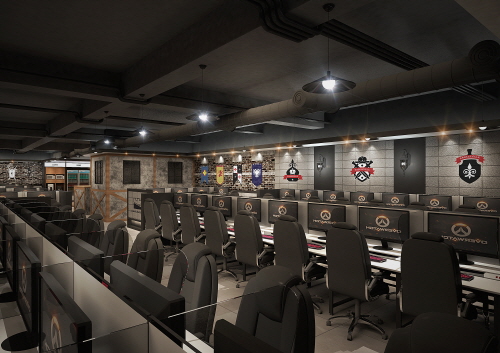 해피로PC, PC방 창업 새로운 인테리어 콘셉트, ‘바스커빌’ 화제