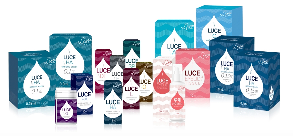 ▲루체 시리즈 제품 (사진=CMG제약 제공)