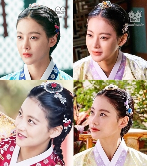 ‘엽기적인 그녀’, 정재인 작가가 디자인한 오연서의 머리 장신구 (사진=SBS)