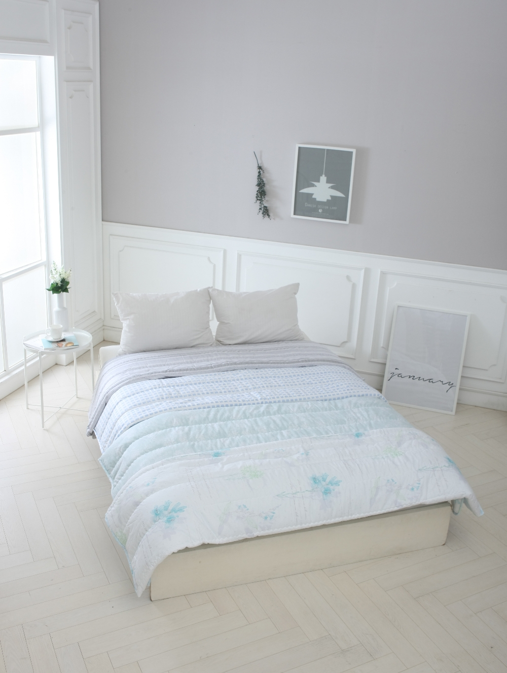 60수 아사면 차렵이불 (사진=롯데마트 제공)