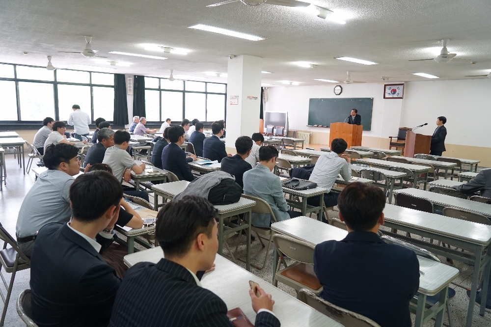 지난 7월 20일 열린 현장설명회 모습.(사진=최영록 기자)