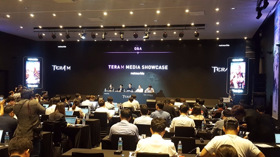 넷마블 ‘테라M’ 미디어 쇼케이스 현장. 사진=로이슈