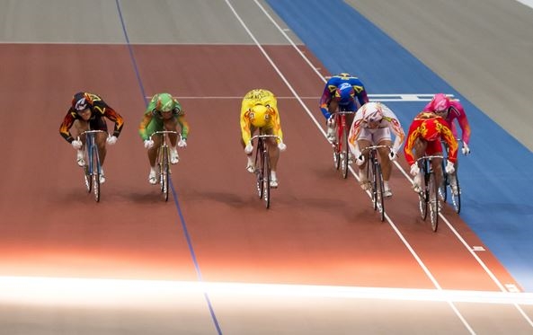 경륜 선수들의 경기모습.(사진=경룬운영본부)