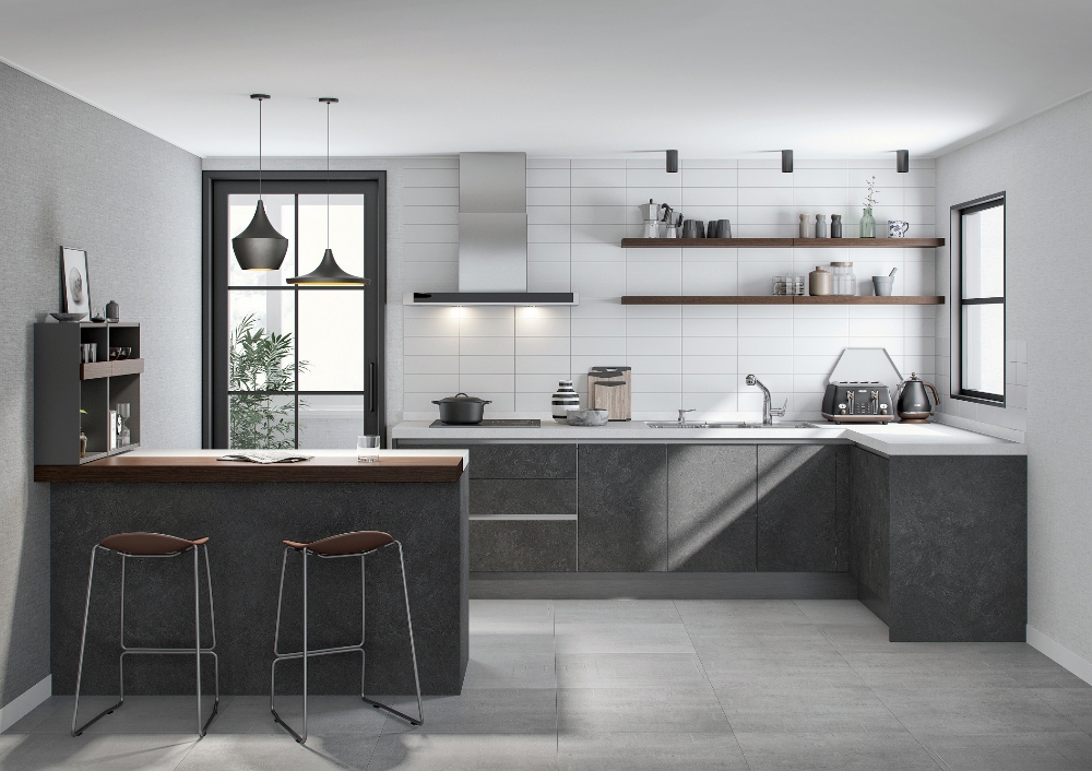 한샘, 온∙오프라인 연계 ‘2017 드림딜’ 이벤트 진행_오픈형 부엌 이미지, (사진=한샘)