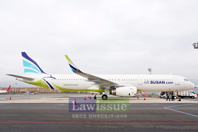에어부산 항공기
