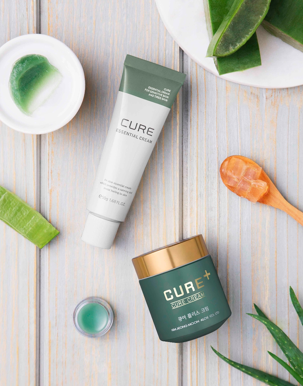 김정문알로에 큐어 에센셜 크림, GS홈쇼핑서 7000세트 판매