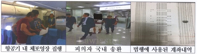 지명수배로 밀항한 필로폰 판매 피의자 국내송환