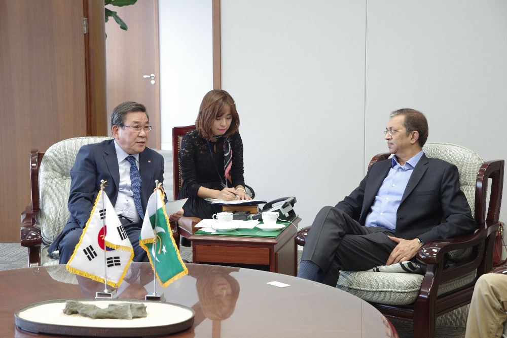 한전KPS,파키스탄 앵그로 파워젠 경영진 내방 전경, (사진=한전KPS)