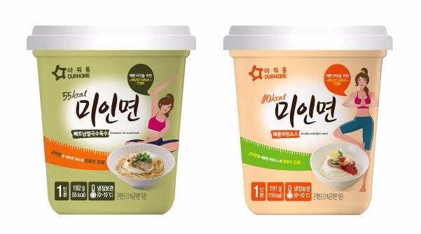 아워홈, 저칼로리 곤약면 '미인면' 2종 추가 출시