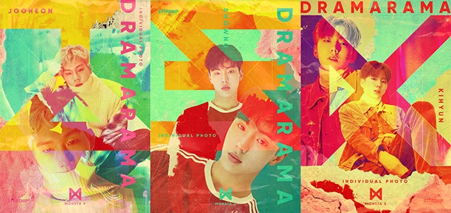 몬스타엑스, 다섯 번째 미니앨범 타이틀곡 'DRAMARAMA(드라마라마)' 개인 포토 공개