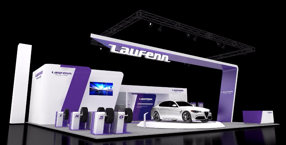 라우펜 부스.(사진=한국타이어)