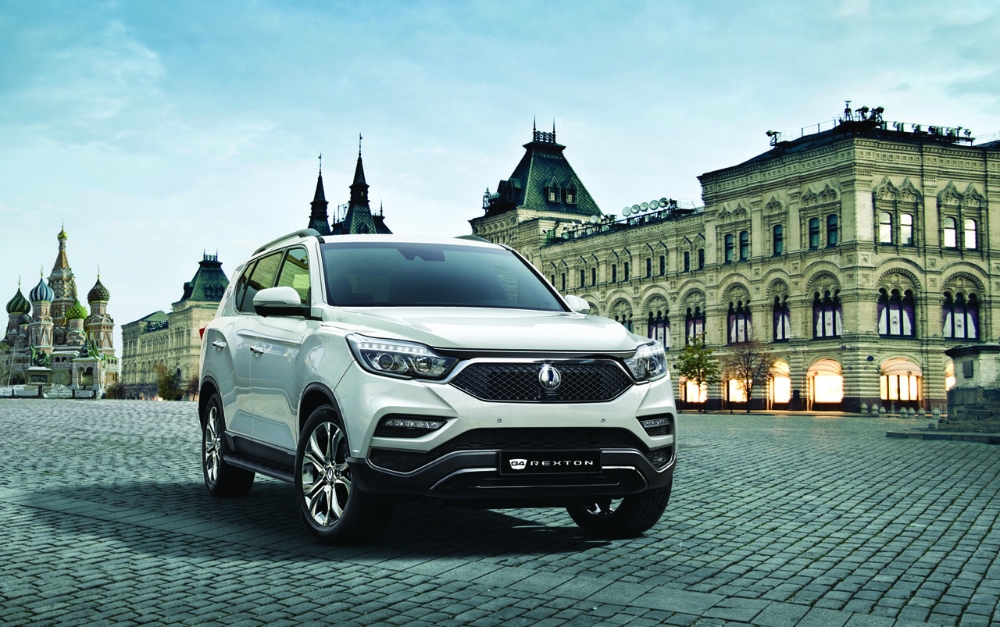 G4 렉스턴 유라시아 에디션.(사진=쌍용자동차)