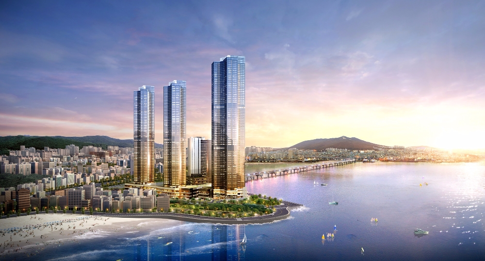 현대 힐스테이트 이진베이시티 투시도.(사진=현대건설)