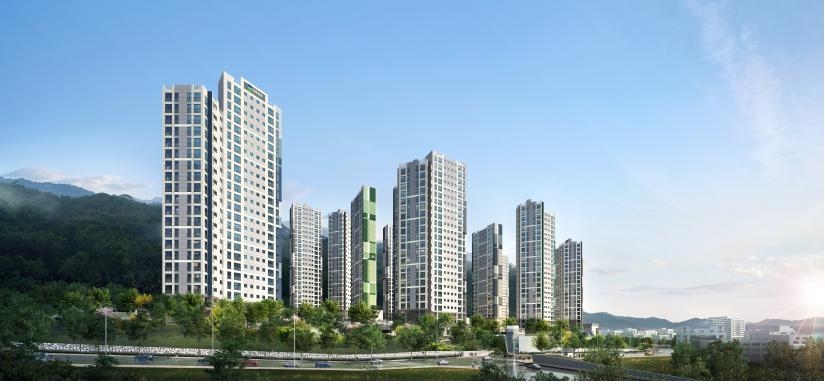 양산 물금 투시도.(사진=한신공영)