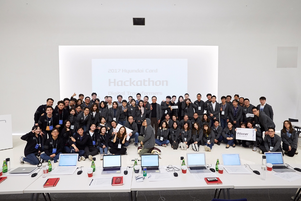 현대카드 ‘해커톤’ 행사 진행