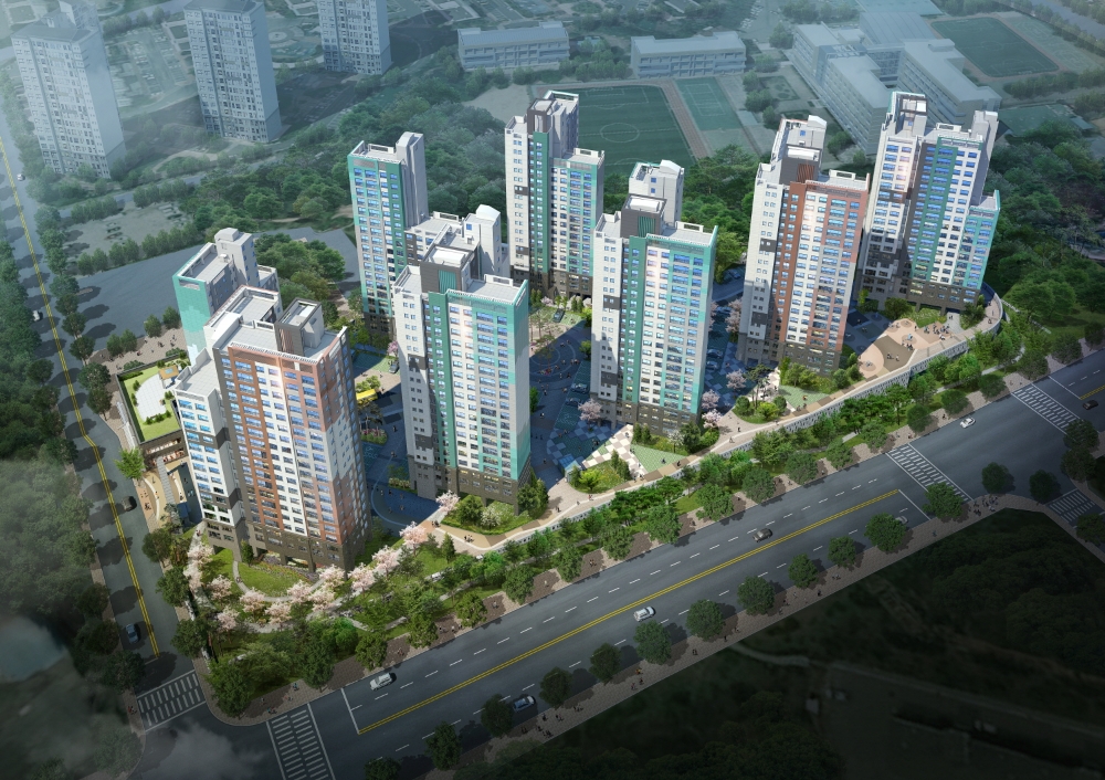 김포한강 삼정그린코아 더 베스트 조감도.(사진=삼정)