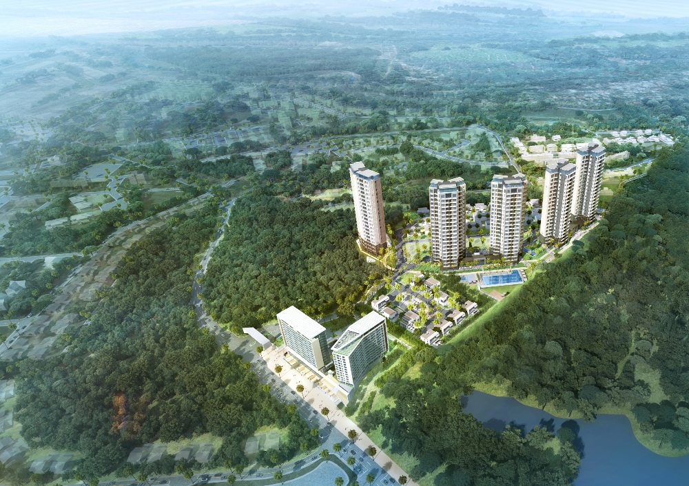 더샵 클락힐스 조감도.(사진=포스코건설)