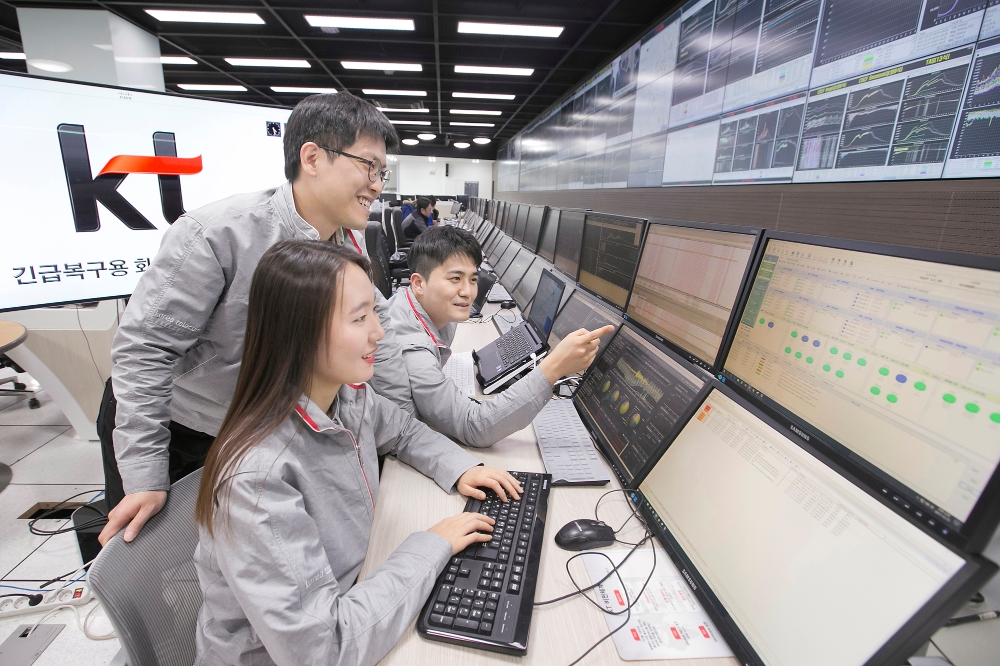 (사진=KT 연말 네트워크 호소통 대책)