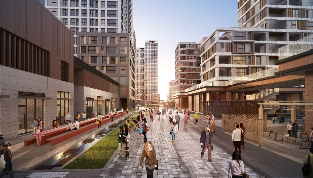 한신더휴 리저브 상가 조감도.(사진=한신공영)