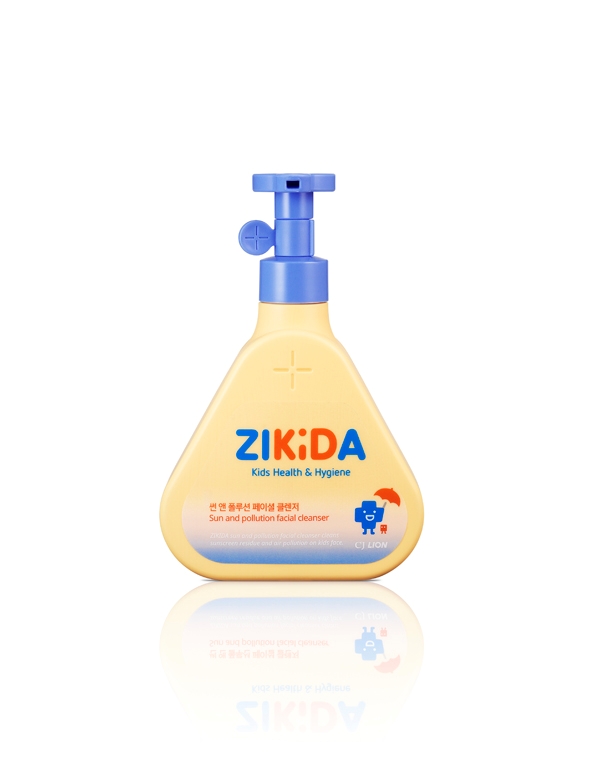 라이온코리아 지키다 썬 앤 폴루션 페이셜 클렌저.(사진=라이온코리아)