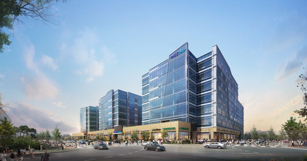 대덕비즈센터 투시도.(사진=하나자산신탁)