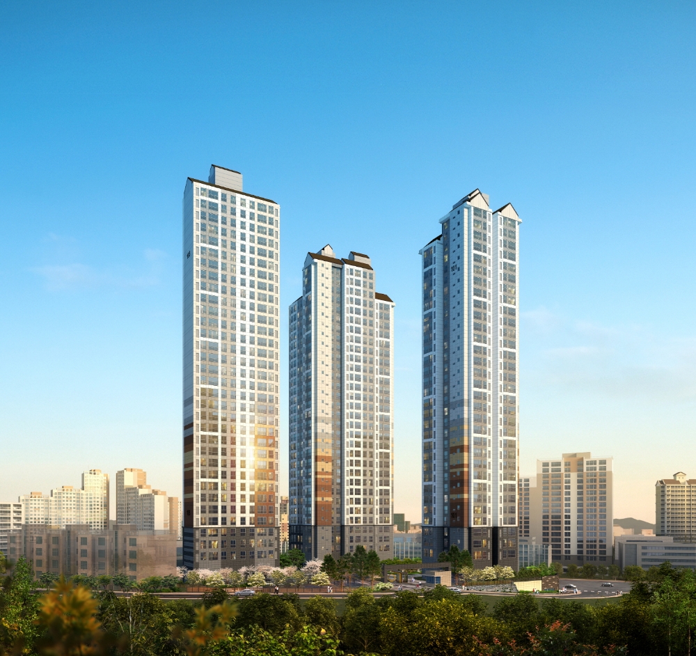 수원 인계동 동문굿모닝힐 투시도.(사진=동문건설)