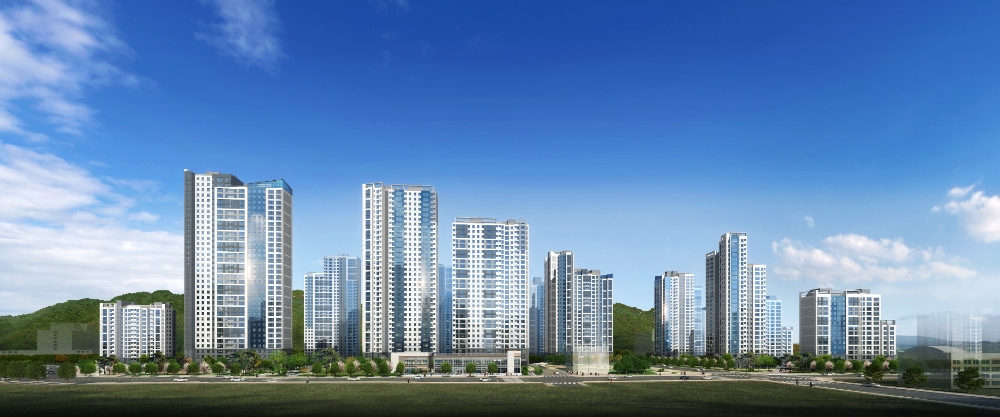 과천 위버필드 투시도.(사진=SK건설.롯데건설)