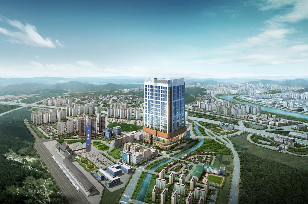 신진주역세권 ZOOM시티 오피스텔 조감도.(사진=무궁화신탁)