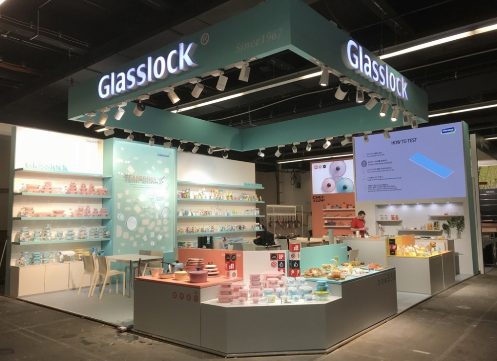 2018 독일 암비엔테(Ambiente) 박람회 참가 이미지. (사진= 삼광글라스)