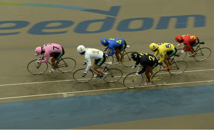 경륜선수들의 경기모습. (사진=경륜운영본부)