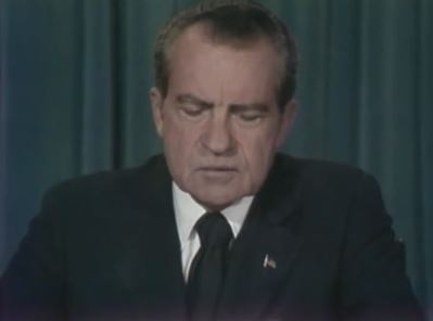 리처드 닉슨 전 미국 대통령(사진=유튜브 캡처)