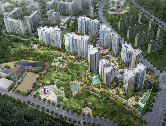 성복역 롯데캐슬 파크나인 조감도.(사진=롯데건설)