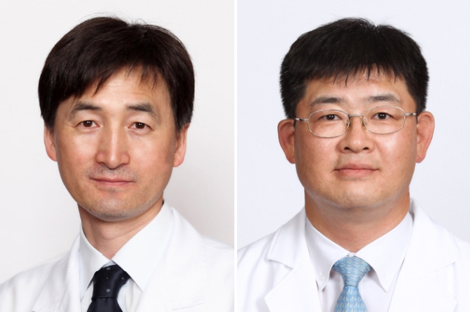 왼쪽부터 홍성우 서울백병원 원장 · 정재면 서울백병원 진료부원장(사진=인제학원 백병원)