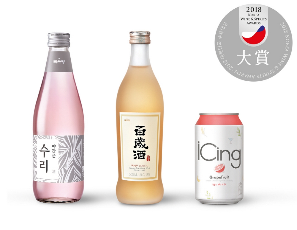 국순당, 야관문주 ‘수리’ 등 3개 제품 주류대상 수상