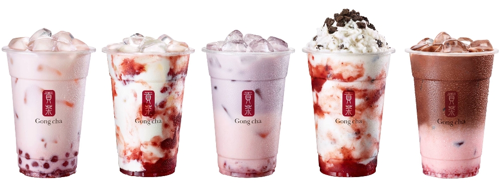 공차코리아 딸기 신메뉴.(사진=공차코리아)