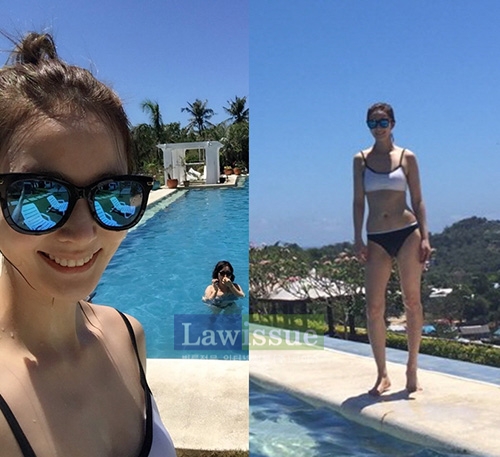 수영복 속 드러난 황금비율...안혜경, 구릿빛 피부까지 '감탄만 나올 정도'