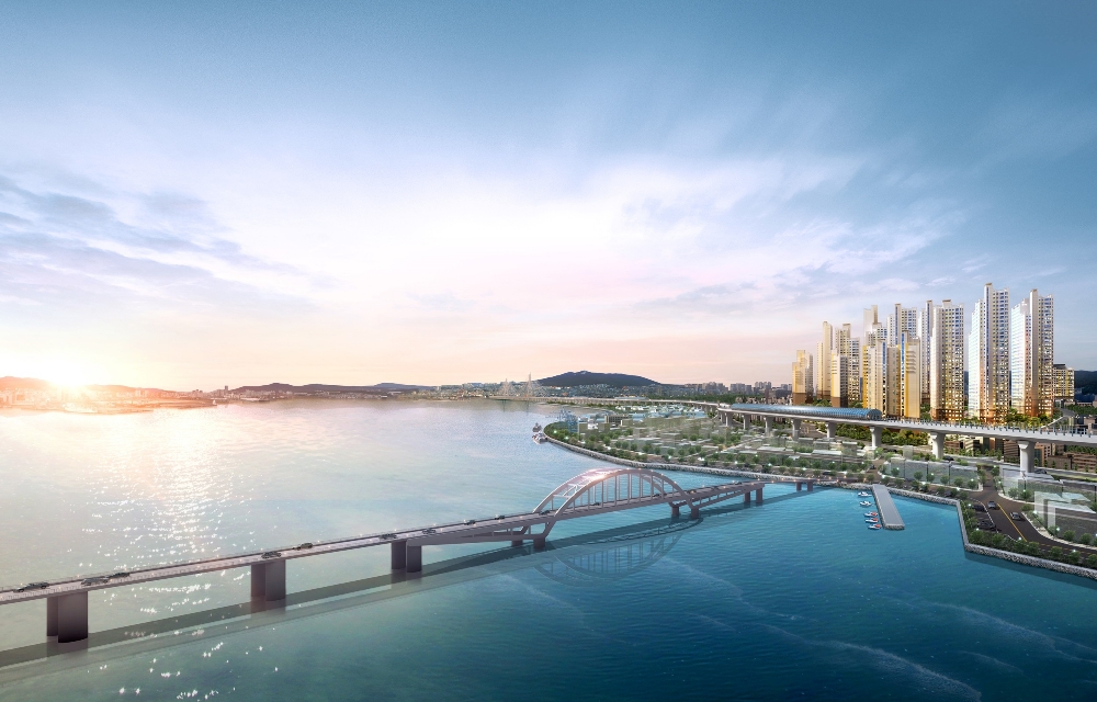 봉래 에일린의 뜰 투시도.(사진=동일)