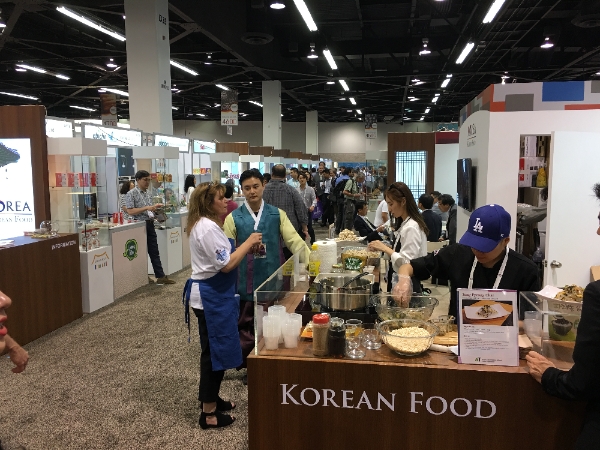 aT, 美 에너하임 '내추럴프로덕트엑스포(NPEW)' 참가