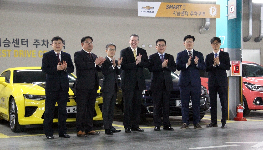 스마트 시승센터.(사진=쉐보레)