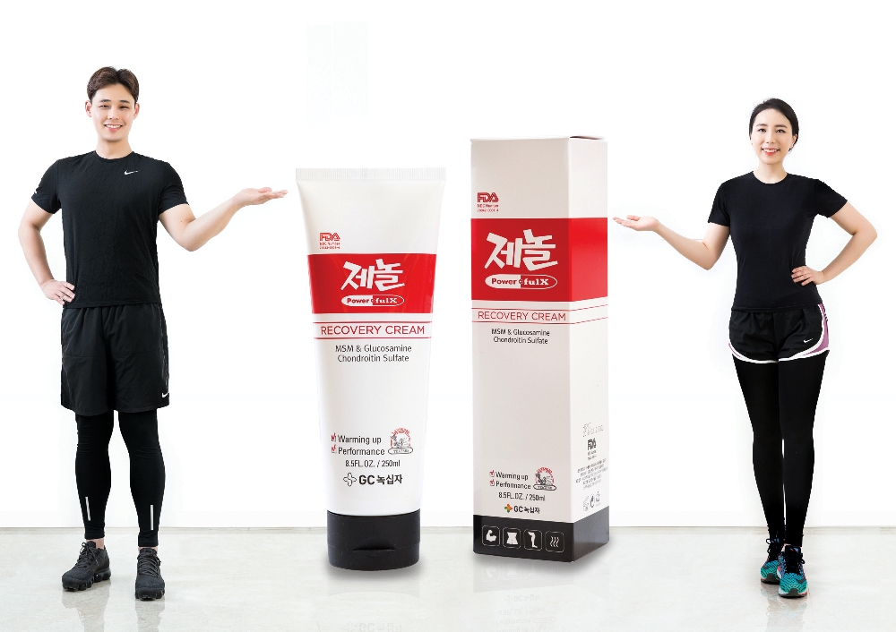 약국용 박찬호 크림 제놀 파워풀엑스 출시 (사진=GC녹십자)