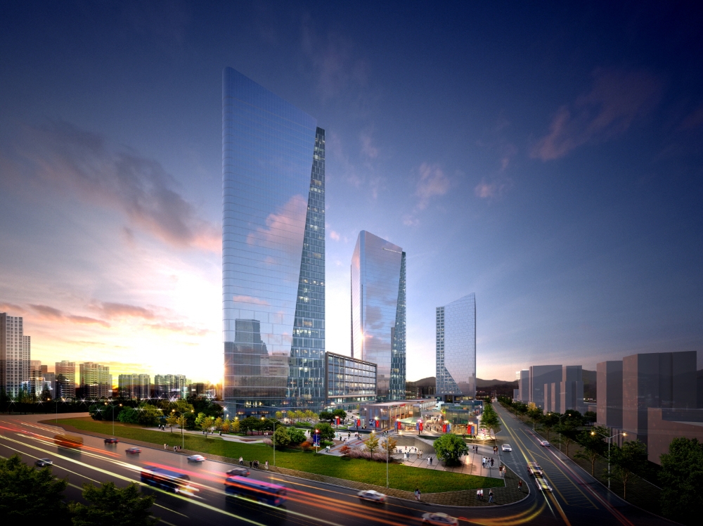 동탄 금강펜테리움 IX타워 투시도.(사진=리얼투데이)