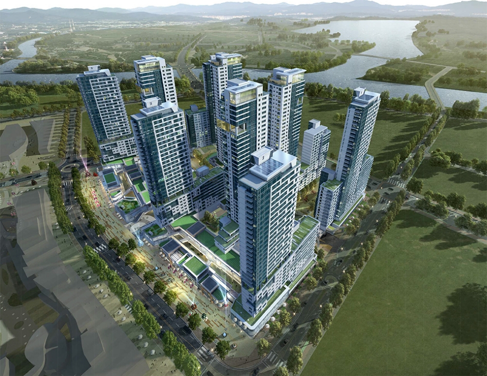 세종 제일풍경채 위너스카이 조감도.(사진=제일건설)