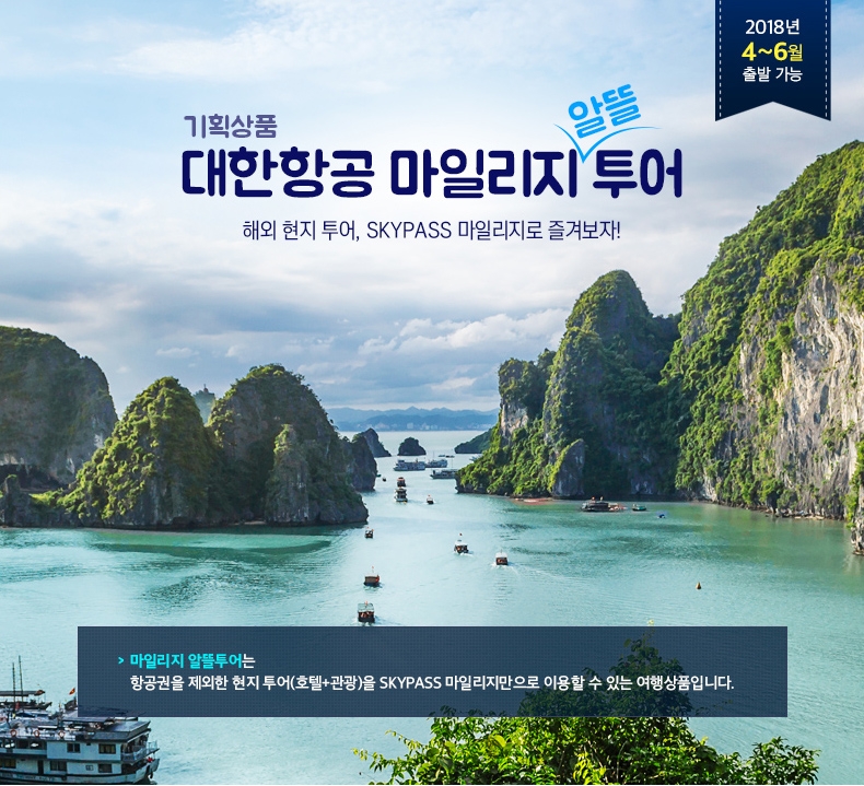 (사진=대한항공 마일리지 알뜰투어)