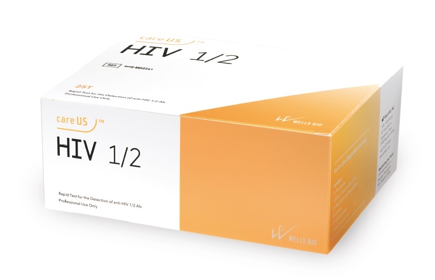 HIV RDT 제품 (사진=웰스바이오)