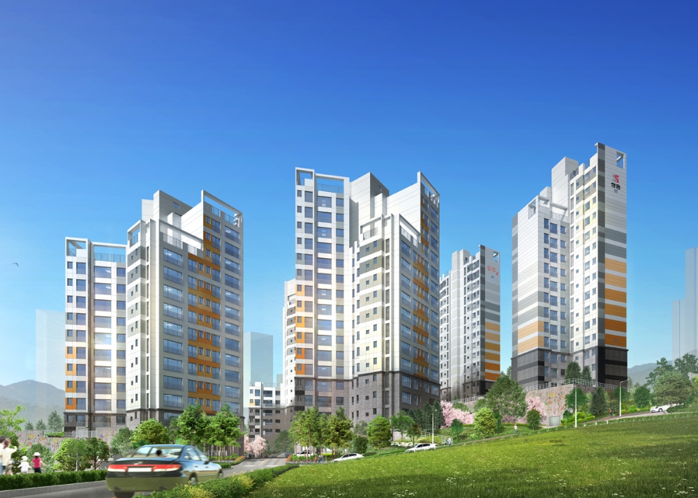 용마산역 쌍용예가 더 클라우드 투시도.(사진=쌍용건설)